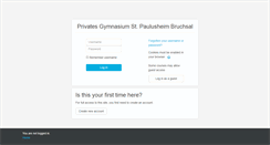 Desktop Screenshot of moodle.paulusheim.de